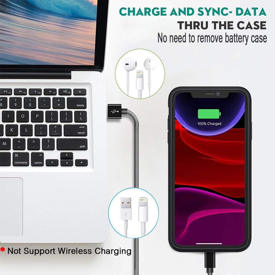 Amazon.com: JBUBN Battery Case for iPhone 11, 7000mAh Slim